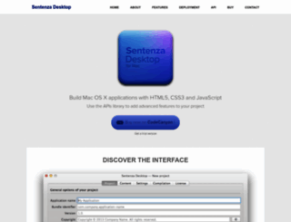 sentenzadesktop.com screenshot