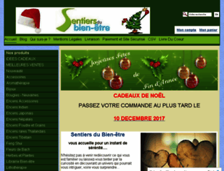 sentiersdubienetre.wizishop.com screenshot