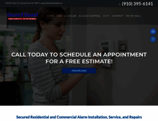 sentinel-security-systems.com screenshot