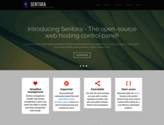 sentora.org screenshot