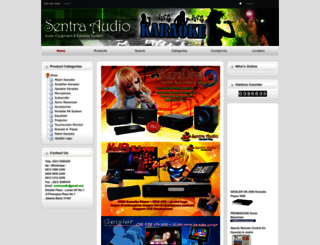 sentra-audio.com screenshot