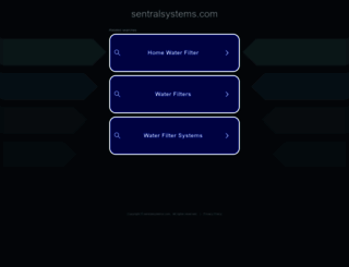sentralsystems.com screenshot