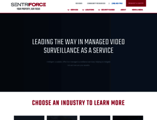 sentriforce.com screenshot
