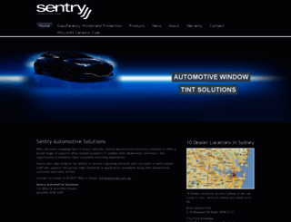 sentryas.com.au screenshot
