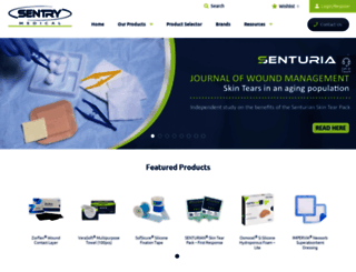 sentrymedical.com.au screenshot
