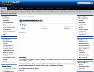 seo-administrator.sharewarejunction.com screenshot
