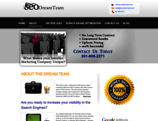 seo-dream-team.com screenshot