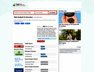 seo-stars.com.cutestat.com screenshot