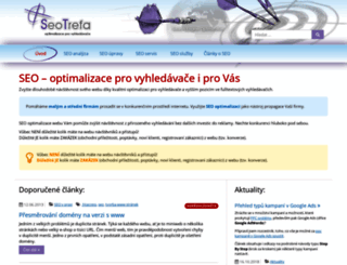 seo-trefa.cz screenshot