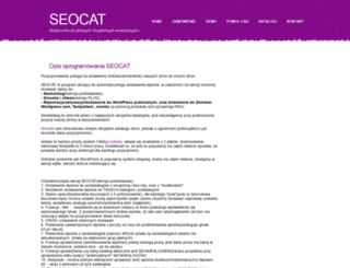 seocat.com.pl screenshot