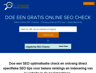 seocheckr.nl screenshot