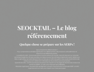 seocktail.fr screenshot