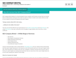 seocompany-bristol.com screenshot