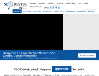 seodestek.com.tr screenshot