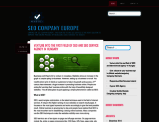 seofiedeurope.wordpress.com screenshot