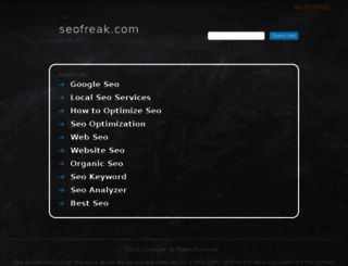 seofreak.com screenshot