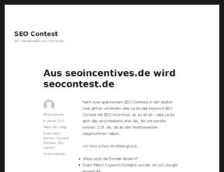 seoincentives.com screenshot