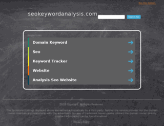 seokeywordanalysis.com screenshot