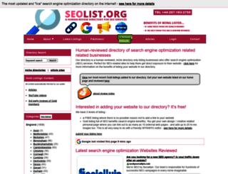 seolist.org screenshot