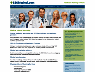seomedical.com screenshot