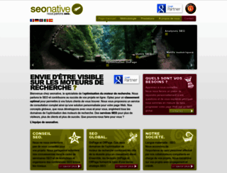 seonative.fr screenshot