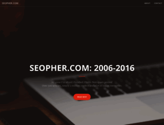 seopher.com screenshot