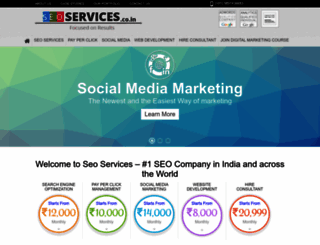 seoservices.co.in screenshot