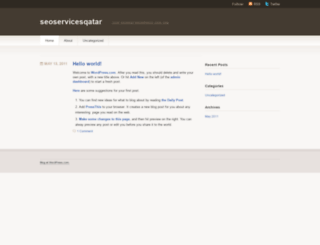 seoservicesqatar.wordpress.com screenshot