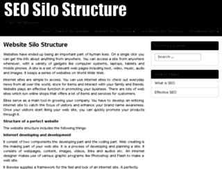 seosilostructure.com screenshot