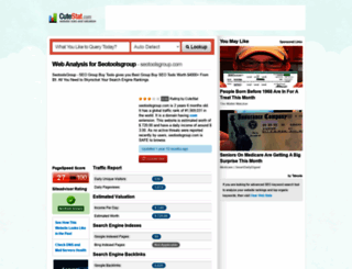 seotoolsgroup.com.cutestat.com screenshot