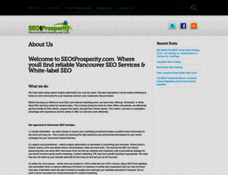 seotprosperity.com screenshot