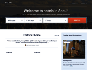 seoul-hotels-kr.com screenshot
