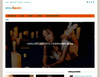seoulbeats.com screenshot