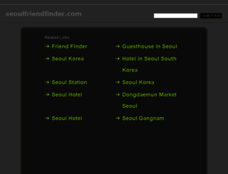 seoulfriendfinder.com screenshot
