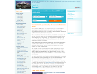 seoulhotelskorea.com screenshot