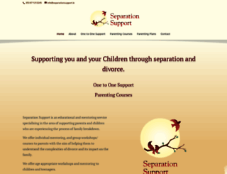 separationsupport.ie screenshot