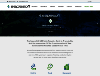 sepasoft.com screenshot
