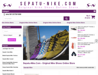 sepatu-nike.com screenshot