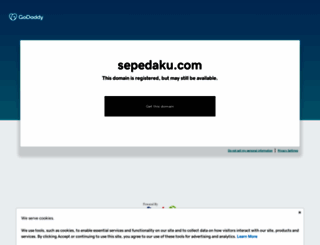 sepedaku.com screenshot