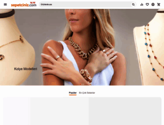 sepetciniz.com screenshot