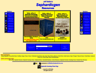 sephardicgen.com screenshot