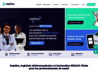 sephira.fr screenshot