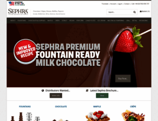sephra.com screenshot