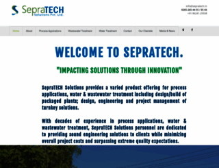 sepratech.in screenshot