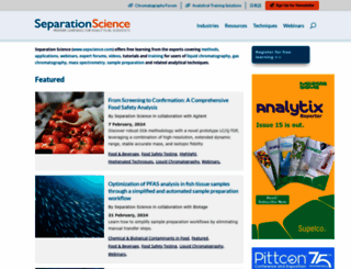 sepscience.com screenshot