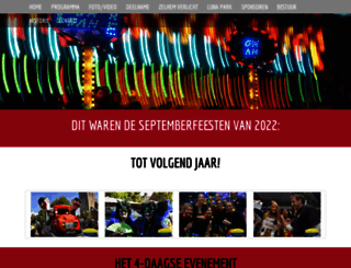 septemberfeestenzelhem.nl screenshot