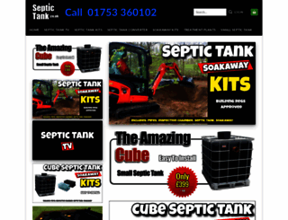 septictank.co.uk screenshot