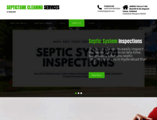 septictankcleaningservices.com screenshot