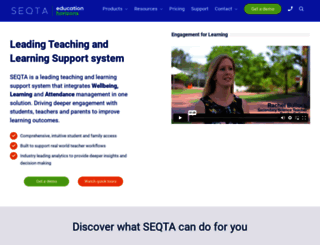 seqta.com screenshot