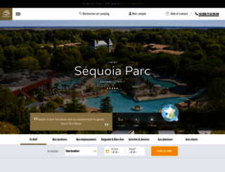 sequoiaparc.com screenshot